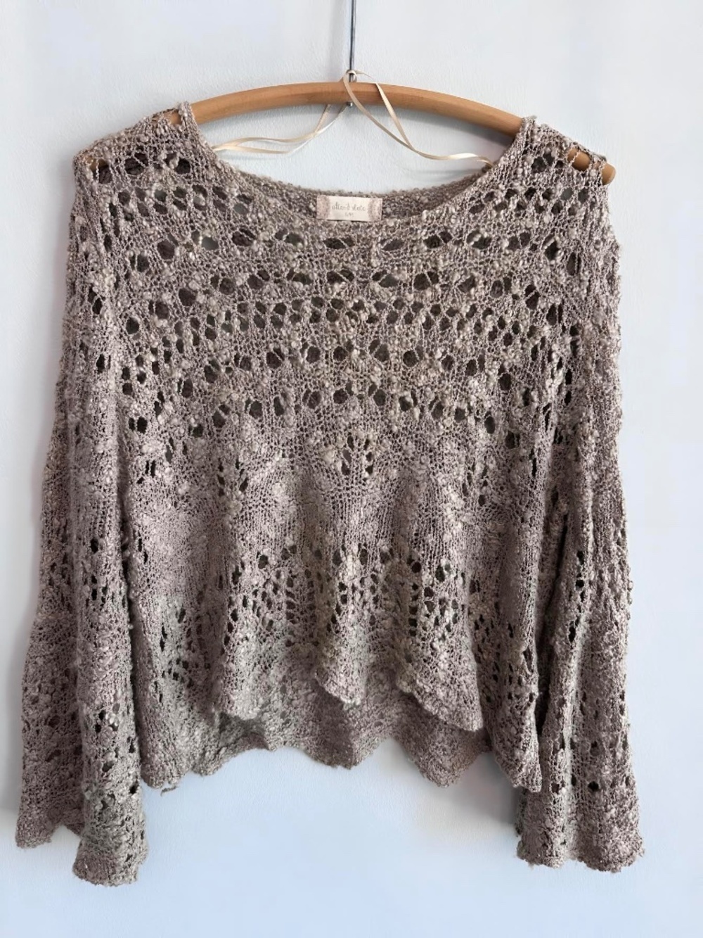Altar’d State Boho Crochet Sweater
